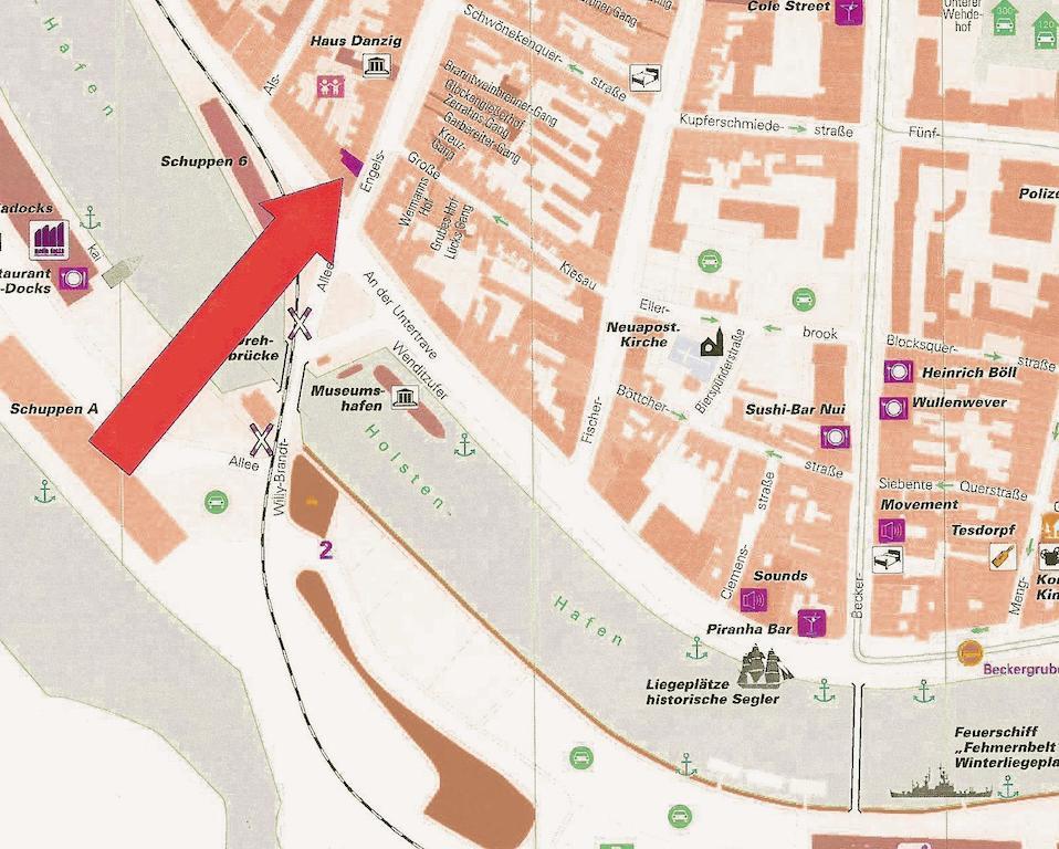 Likedeeler Am Stadthafen Lübeck Cameră foto